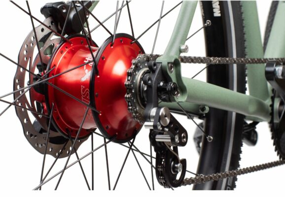 Moyeu Rohloff Rouge