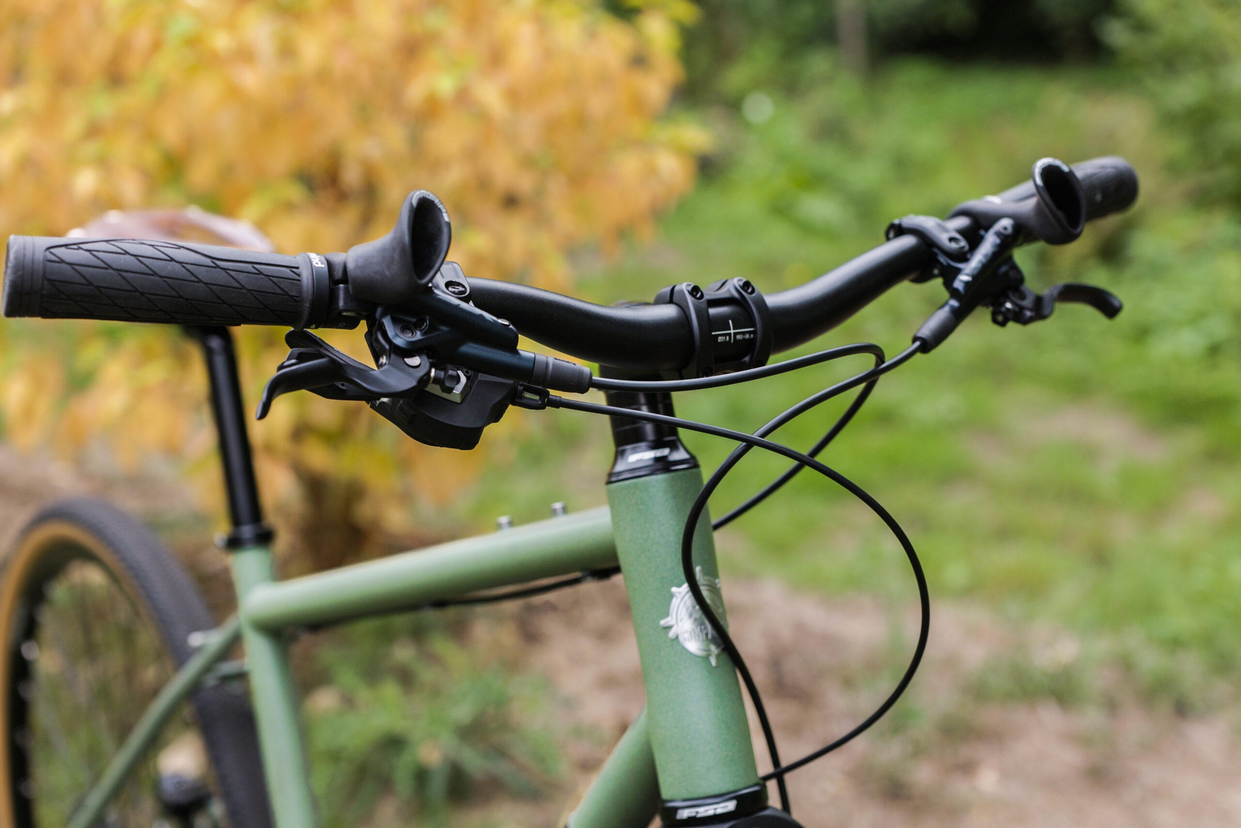cintre flat bar sur gravel